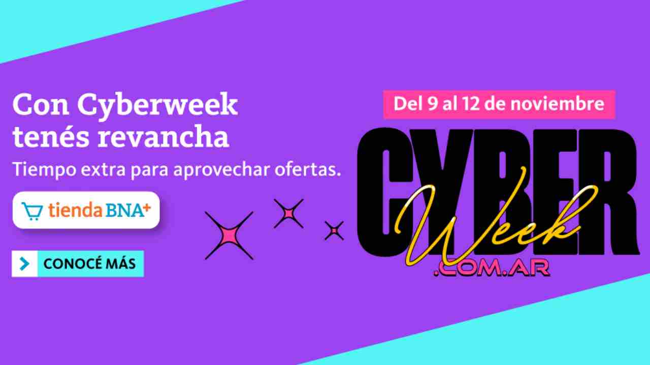 “Tienda BNA+” extiende sus promociones a Cyber Week