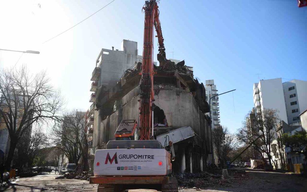 COMENZÓ LA DEMOLICIÓN