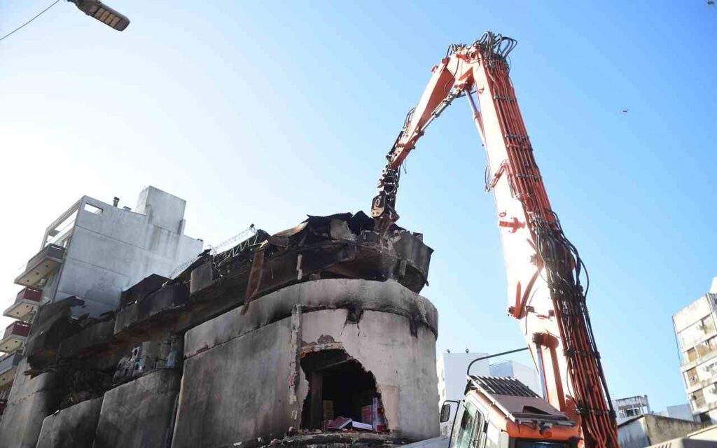 COMENZÓ LA DEMOLICIÓN