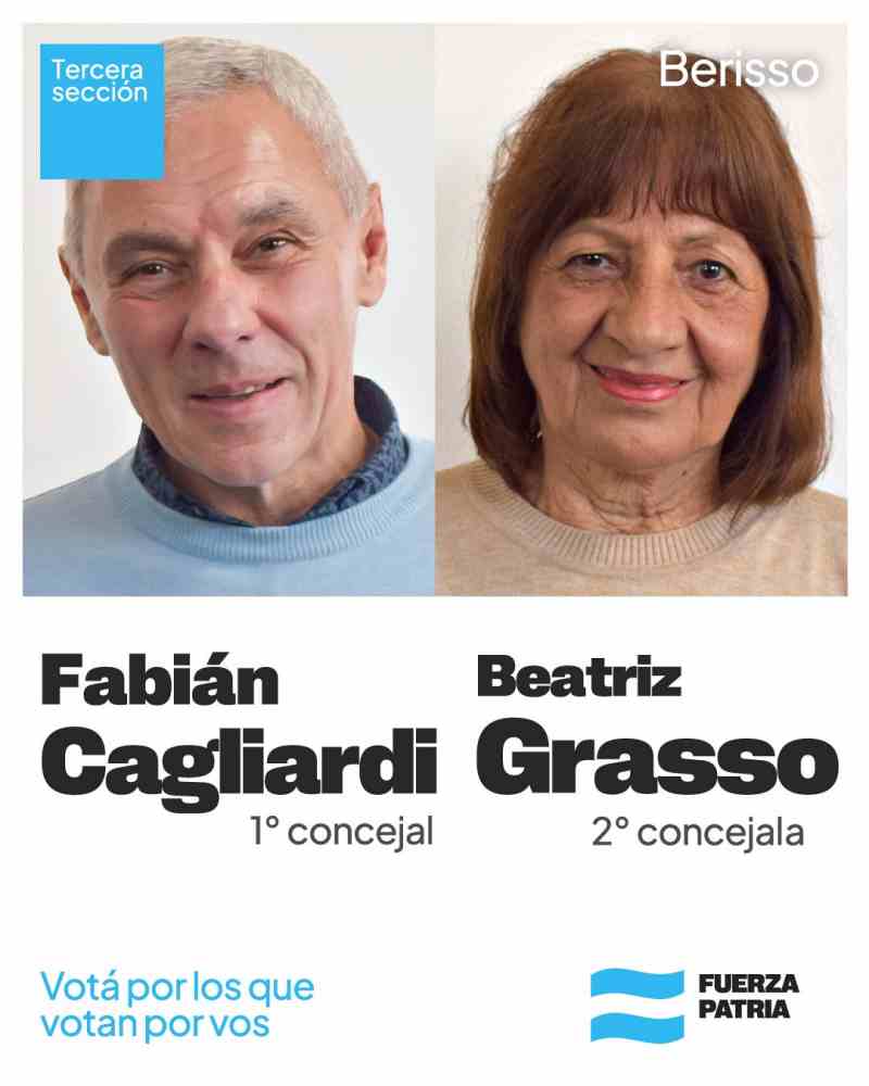 Fuerza Patria en Berisso