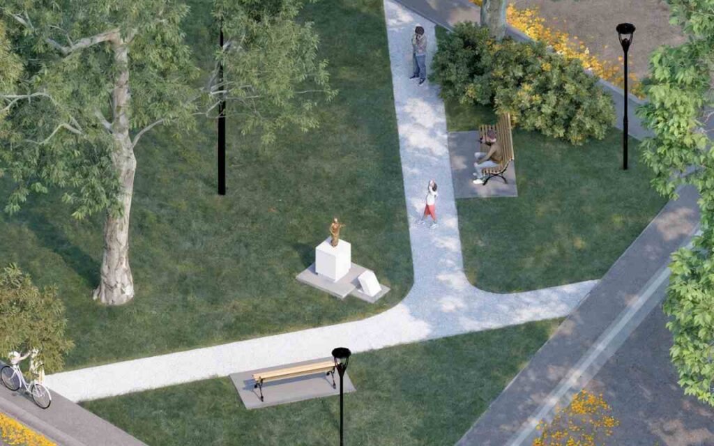 nueva plaza República del Perú en La Plata