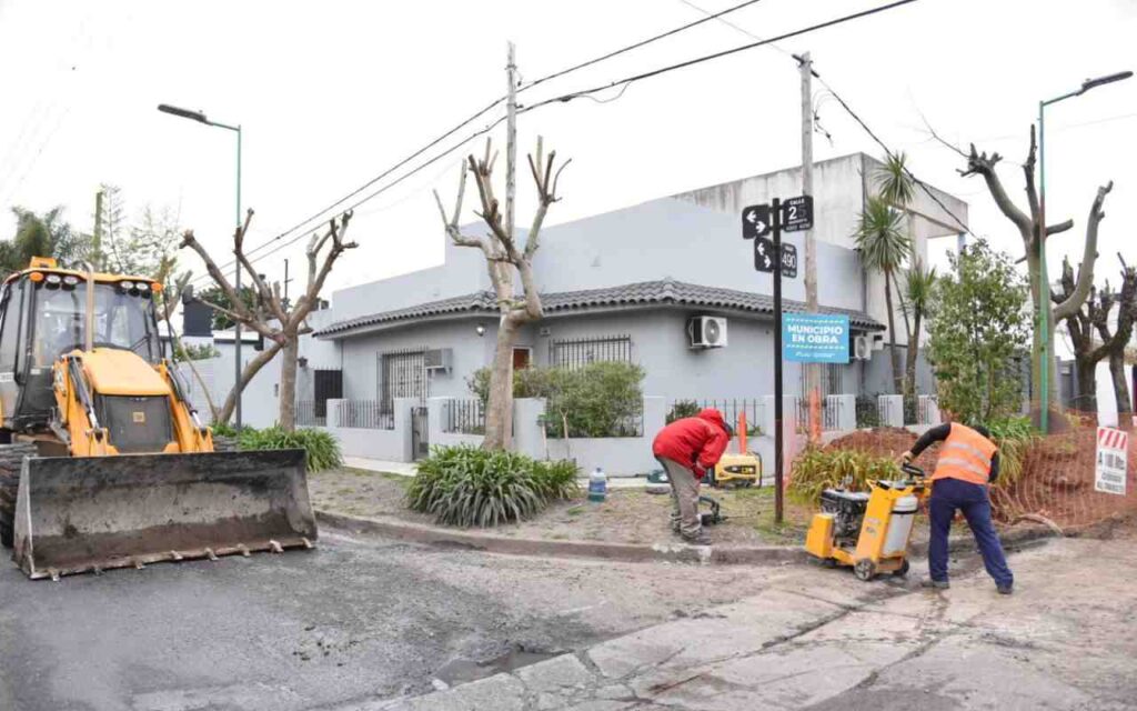 obras viales e hidráulicas en Gonnet