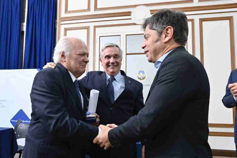 Kicillof participó de un acto en reconocimiento a los jueces que juzgaron a las juntas militares