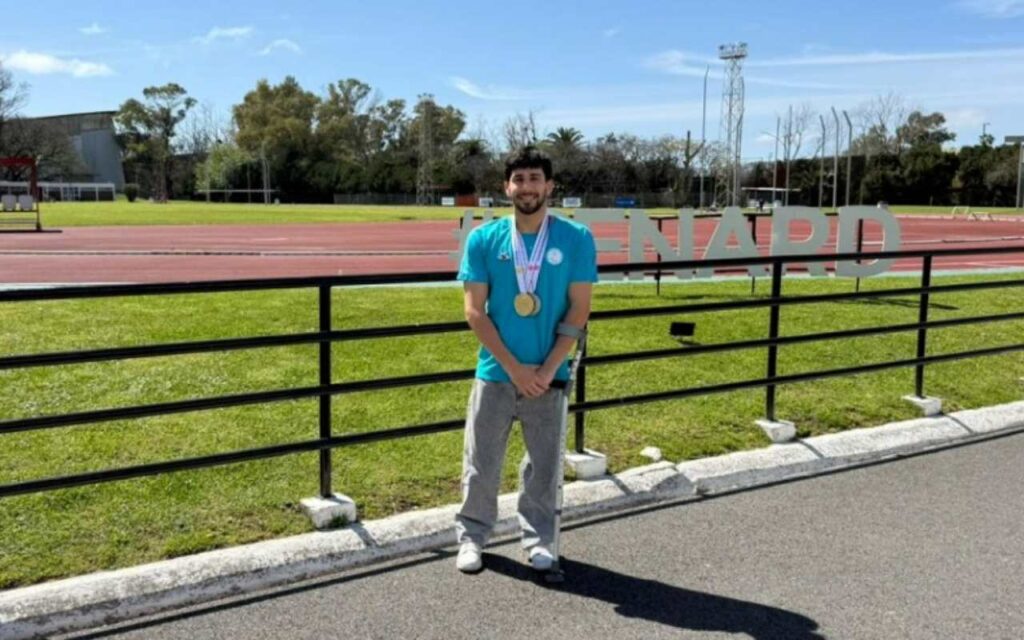 Iñaki Basiloff medalla dorada