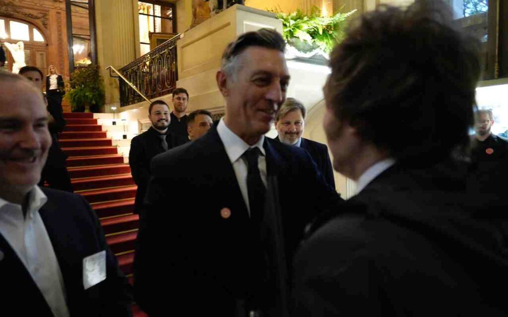 Milei participó de la cena del Consejo Internacional del JP Morgan, junto a su CEO, Jamie Dimon