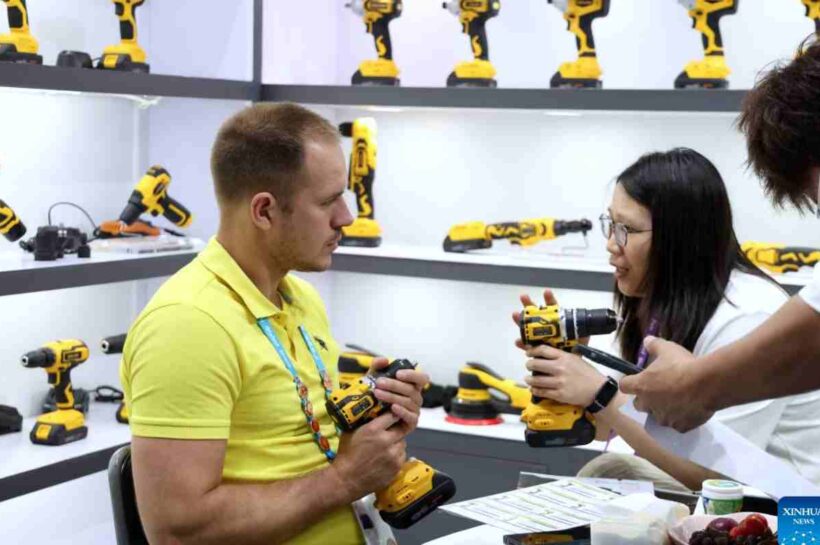 Récord de compradores extranjeros en la Feria de Cantón de China