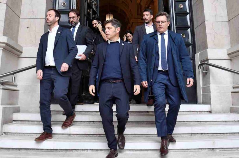 Kicillof participó de la audiencia por una deuda de $2,3 billones del Gobierno nacional