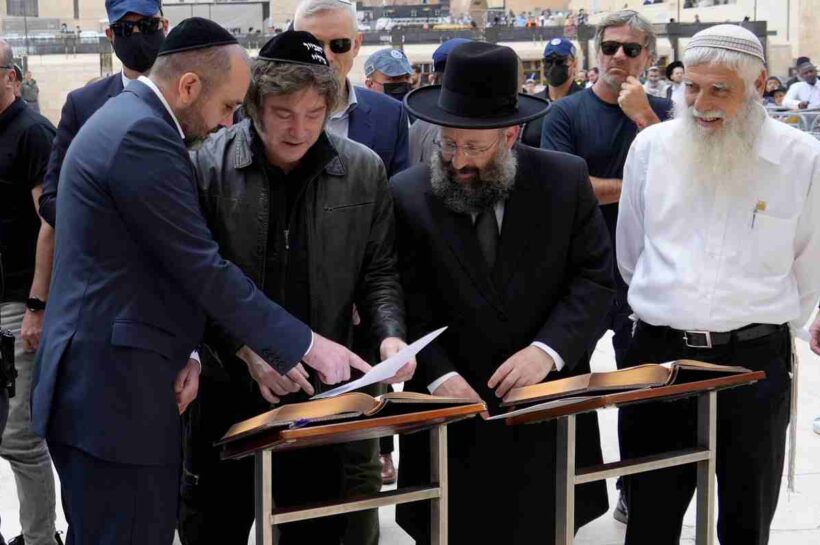 En Israel, Milei dijo que con “determinadas culturas” no  se puede “convivir”