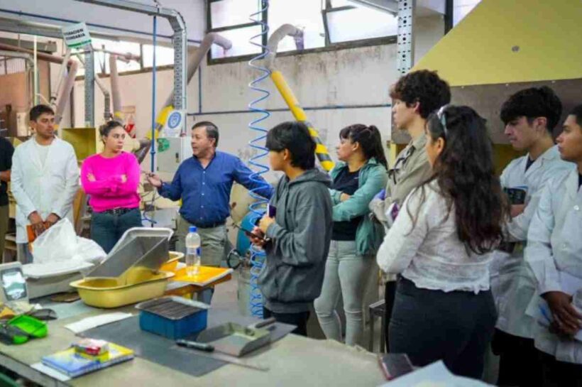 San Juan: Futuros profesionales mineros realizaron prácticas en Procesamiento de Minerales