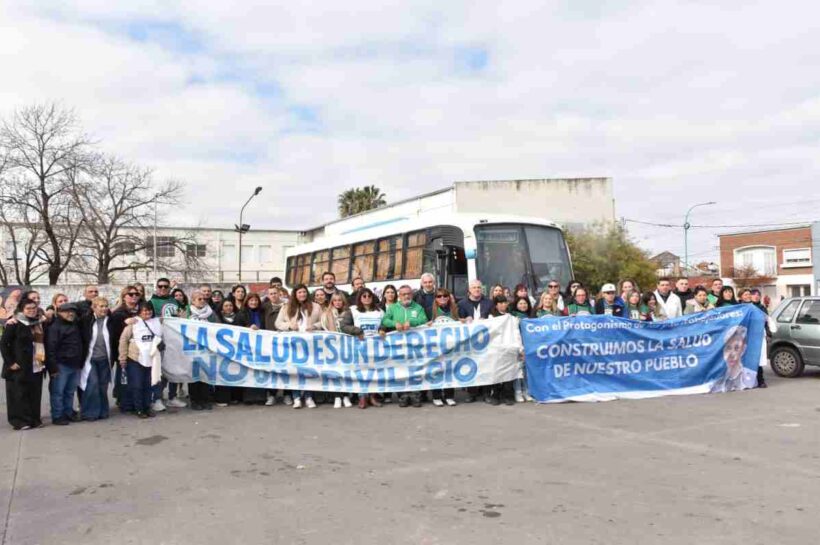 ATE Berisso se moviliza en defensa de la salud pública
