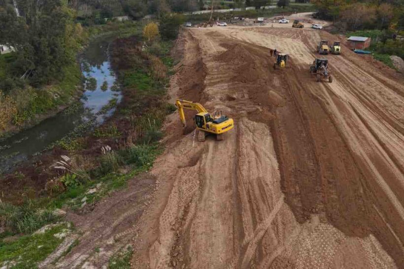 Avanza la obra del nuevo distribuidor de tránsito en City Bell