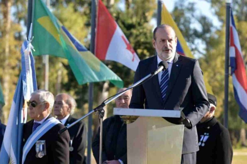 Federico Susbielles en el acto por el 25 de Mayo: “La felicidad de la patria no es posible sino en la felicidad colectiva”