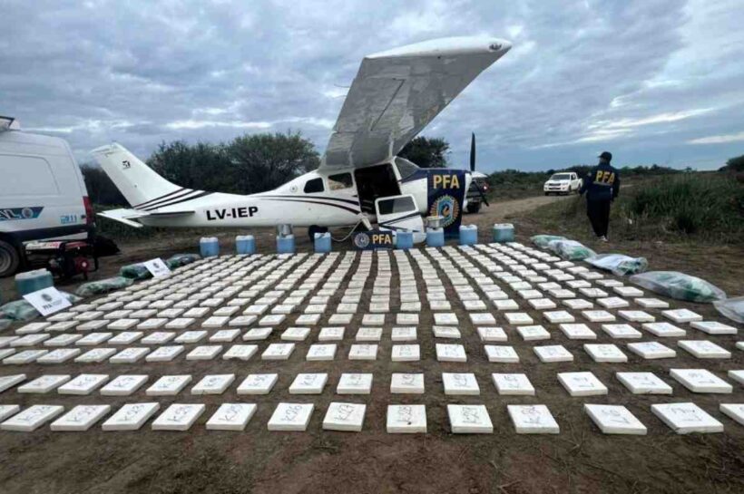 Rosario: imputaron a los ocho involucrados en el transporte de 442 kilos de cocaína hallados tras el aterrizaje de una avioneta en Vera