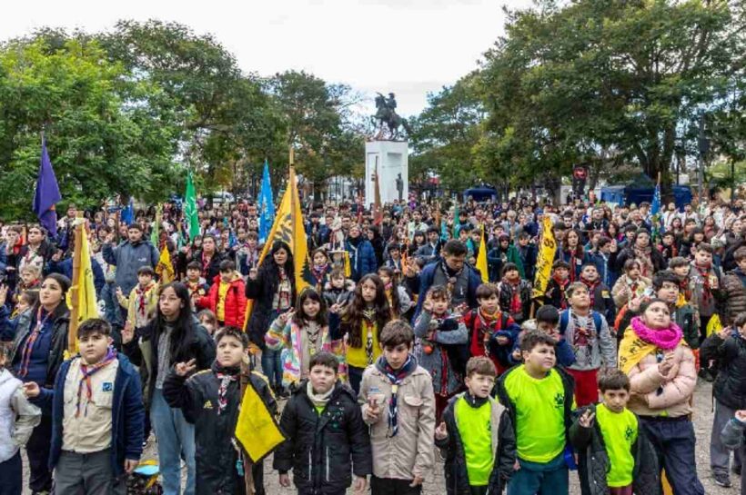 Grupos Scouts de Berazategui iniciaron las actividades del año con un gran encuentro
