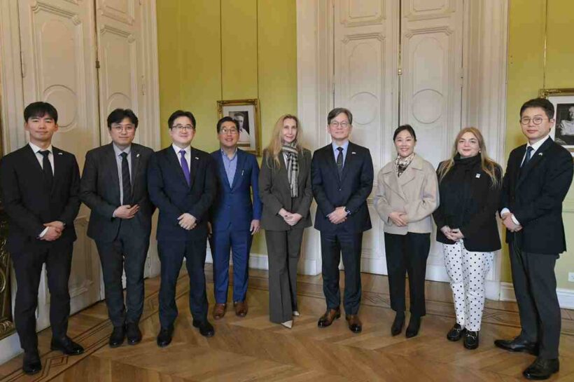 Karina Milei recibió a una delegación de la República de Corea