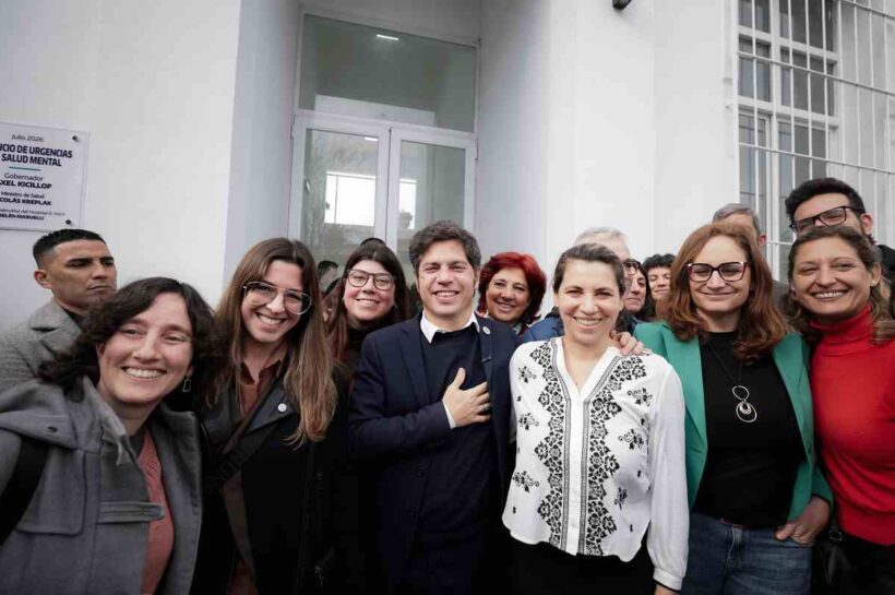 Kicillof inauguró la nueva guardia de Salud Mental del Hospital Dr. Alejandro Korn