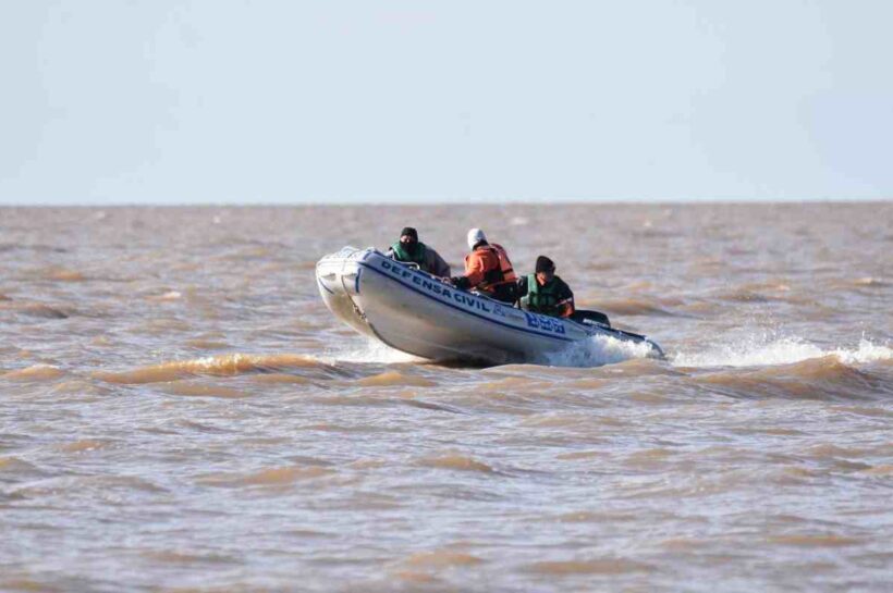 Berisso: Finalizó el operativo de búsqueda de los pescadores desaparecidos en el Río de la Plata