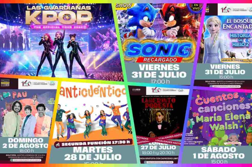 Las vacaciones de invierno se viven en el Coliseo Podestá