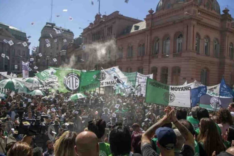 La ATE movilizará este jueves contra el dramático endeudamiento de las familias trabajadoras