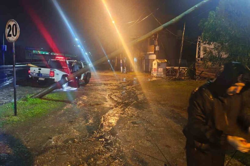 La Municipalidad de Berisso informa sobre el operativo desplegado durante el temporal