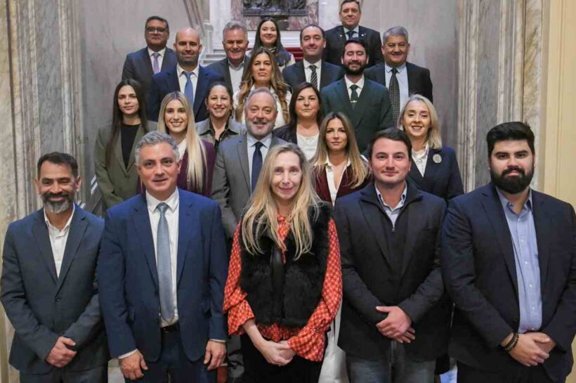 Reunión de Karina Milei con legisladores bonaerenses