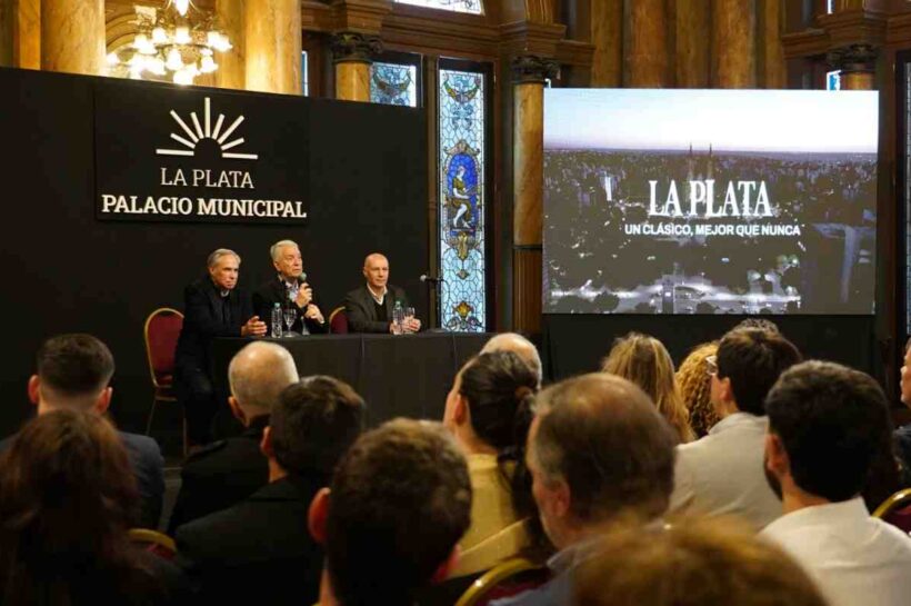 Alak presentó un plan para potenciar espacios gastronómicos y turísticos de La Plata