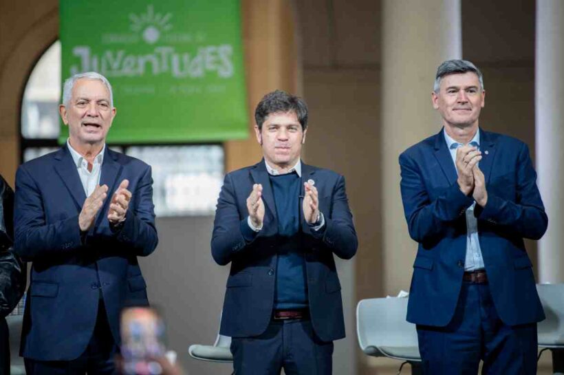 Alak, Kicillof y Passerini cerraron el Congreso Federal e Internacional de Juventudes en La Plata