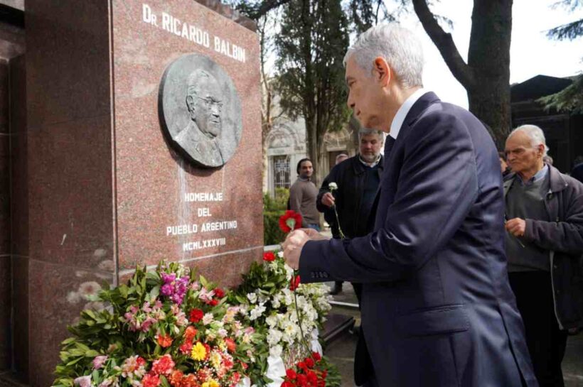 Alak a 45 años del fallecimiento de Balbín: “Fue un símbolo de la unión nacional” 
