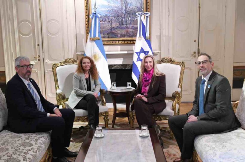 CON FOCO EN LAS EXPORTACIONES DE CARNE A ISRAEL, KARINA MILEI SE REUNIÓ CON LA NUEVA EMBAJADORA EN ARGENTINA