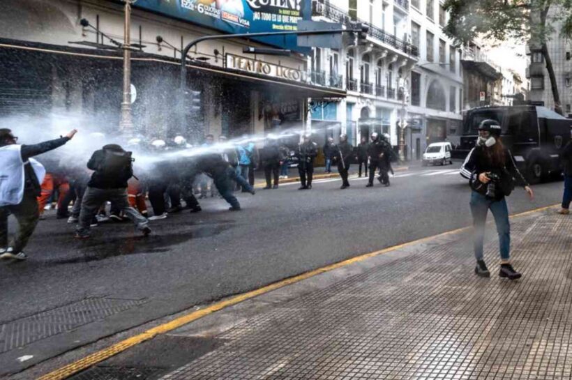 NICOLETTI: REPUDIO ABSOLUTO A LA REPRESIÓN POLICIAL DEL GOBIERNO NACIONAL